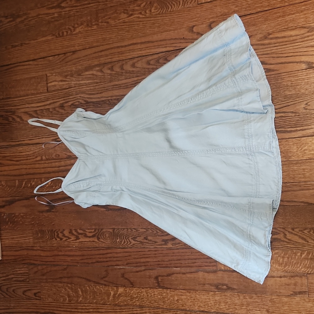 Guess chambray flare dress